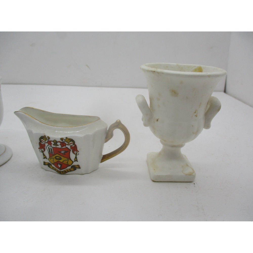 Miniature Porcelain Lot Vase Creamer Egg Cup Steins Teacup Etc - Picture 4 of 10